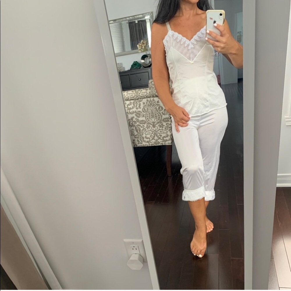 Vintage satiny 2 pc sleep set Pajamas